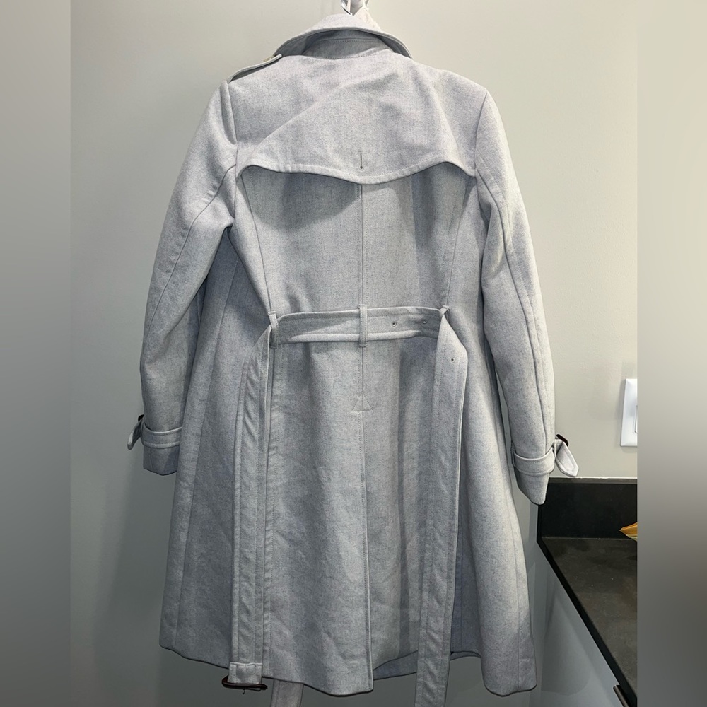 J. Crew wool cashmere grey coat - Picture 4 of 5